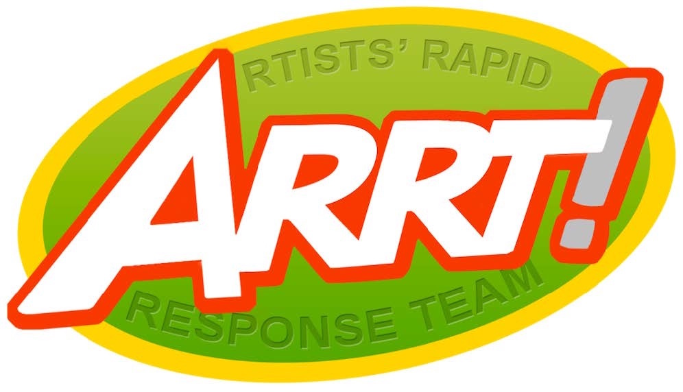 ARRT! Artists’ Rapid Response Team! Update