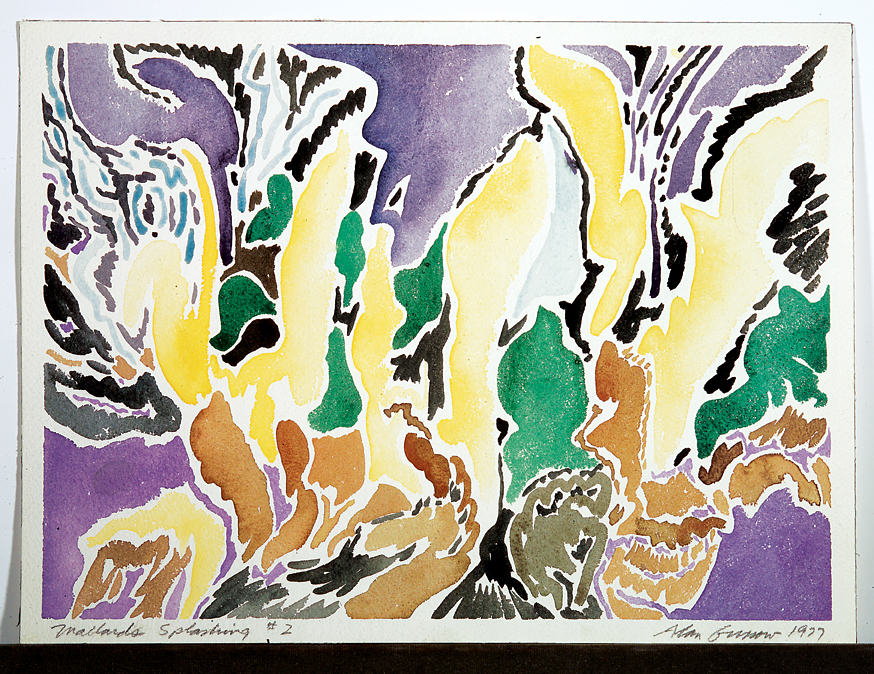 In Conversation with the World: Alan Gussow’s Watercolors — Carl Little