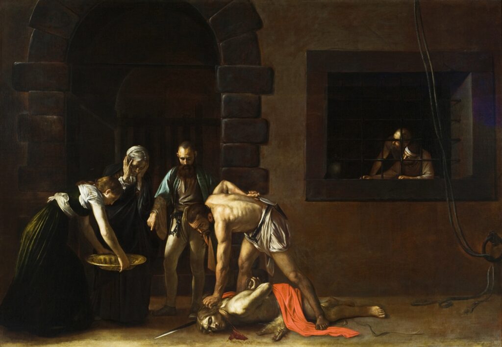 2 Plesch Caravaggio St John copy