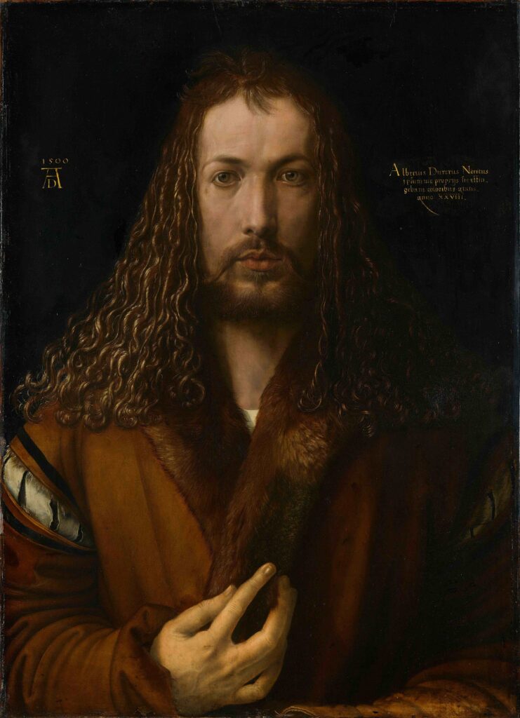 3 Plesch Dürer self portrait copy